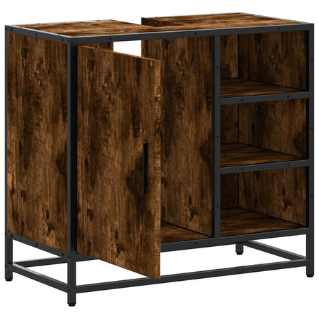 Bathroom Sink Cabinet 65X33X60 Cm Engineered Wood