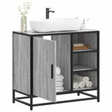 Bathroom Sink Cabinet 65X33X60 Cm Engineered Wood
