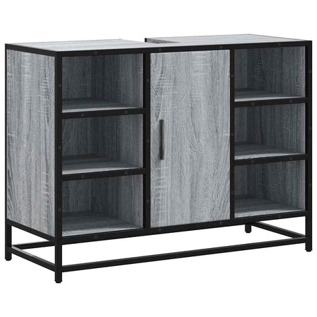 Bathroom Sink Cabinet 80X33X60 Cm Engineered Wood