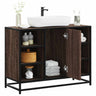 Bathroom Sink Cabinet 80X33X60 Cm Engineered Wood