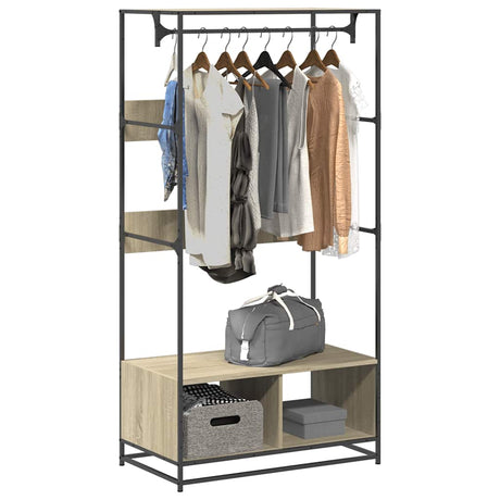 Wardrobe 90X50X180 Cm Engineered Wood
