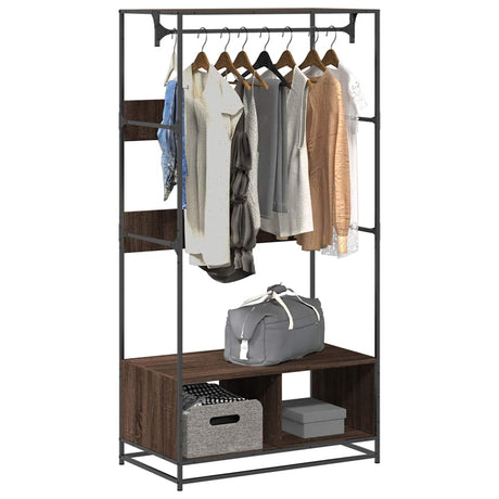 Wardrobe 90X50X180 Cm Engineered Wood