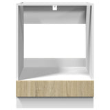 Oven Cabinet Sonoma Oak 60X46X81.5 Cm Engineered Wood