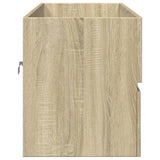 Bathroom Sink Cabinet Sonoma Oak 100X38.5X45 Cm Engineered Wood