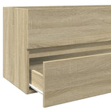 Bathroom Sink Cabinet Sonoma Oak 100X38.5X45 Cm Engineered Wood