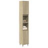 Bathroom Cabinet 30X30X190 Cm Engineered Wood