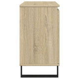 Bathroom Cabinet Sonoma Oak 58x33x60 cm Engineered Wood
