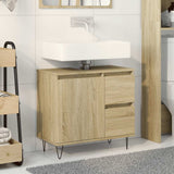 Bathroom Cabinet 65X33X60 Cm Engineered Wood