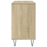 Bathroom Cabinet Sonoma Oak 80X33X60 Cm Engineered Wood