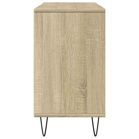 Bathroom Cabinet Sonoma Oak 80X33X60 Cm Engineered Wood