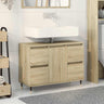 Bathroom Cabinet 80X33X60 Cm Engineered Wood