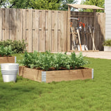 Garden Planter Brown 120X80 Cm Solid Wood Pine