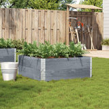 Garden Planter Brown 120X80 Cm Solid Wood Pine