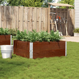 Garden Planter Brown 120X80 Cm Solid Wood Pine