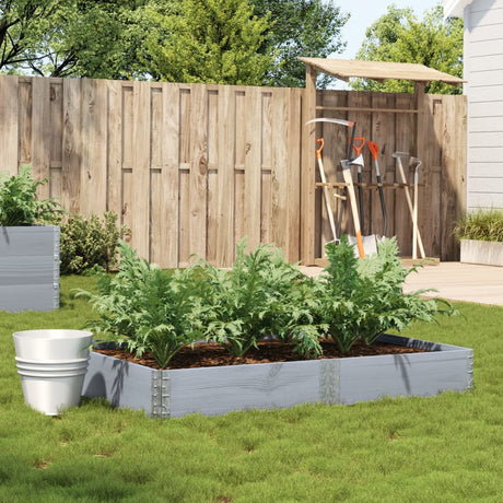 Garden Planter Brown 120X80 Cm Solid Wood Pine