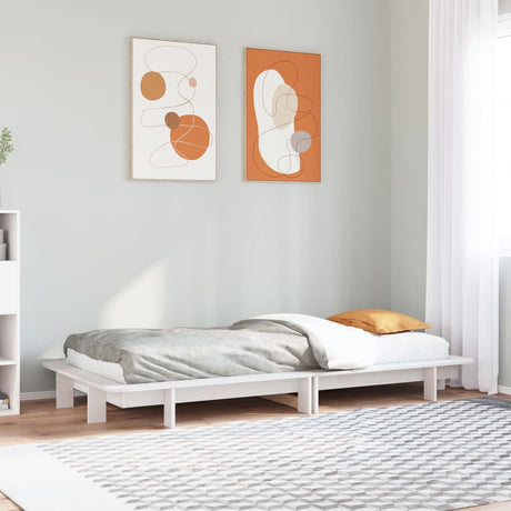 Bed Frame Without Mattress Super King Solid Wood Pine