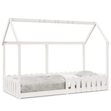 Kids' House Bed Frame Without Mattress