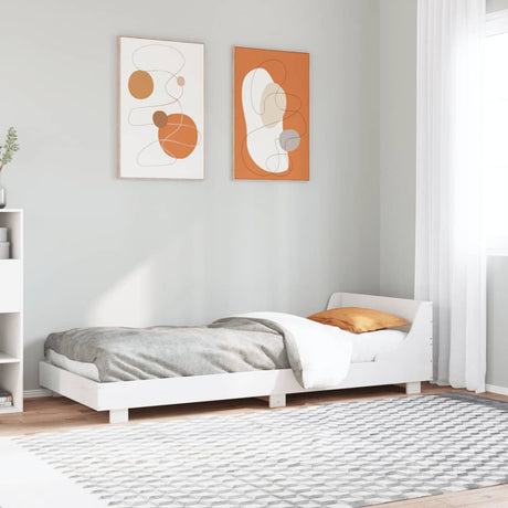 Bed Frame Without Mattress King Size Solid Wood Pine