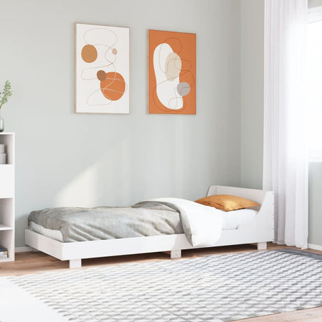 Bed Frame Without Mattress King Size Solid Wood Pine
