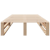 Bed Frame Without Mattress Solid Wood Pine