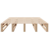 Bed Frame without Mattress 160x200 cm Solid Wood Pine