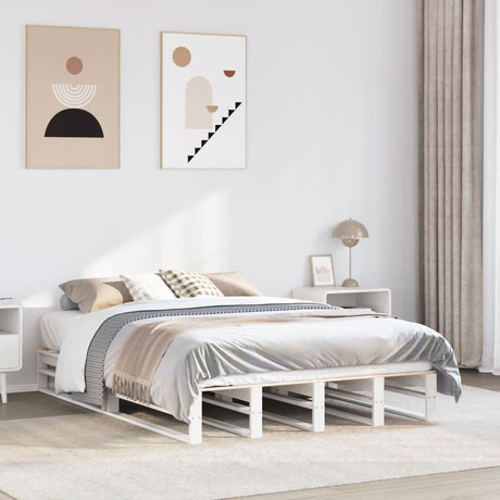 Bed Frame Without Mattress Solid Wood Pine