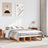 Bed Frame Without Mattress Solid Wood Pine