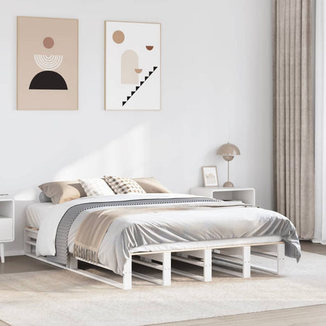 Bed Frame Without Mattress Solid Wood Pine