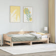 Daybed With Trundle Without Mattress Solid Wood