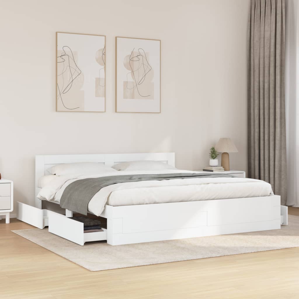 Bed Frame With Headboard Without Mattress