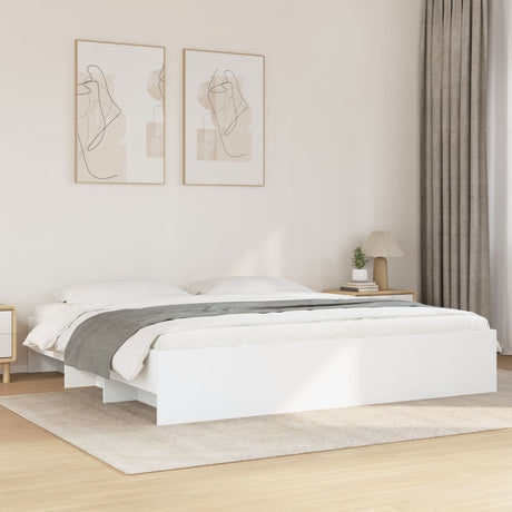 Bed Frame Without Mattress Engineered Wood