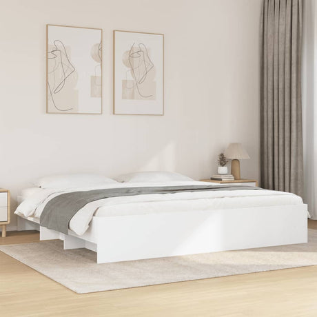 Bed Frame Without Mattress Engineered Wood