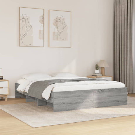 Bed Frame Without Mattress Engineered Wood