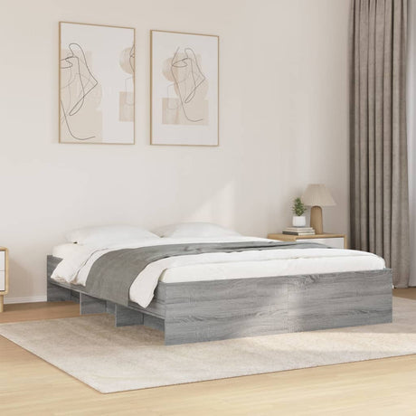 Bed Frame Without Mattress Engineered Wood