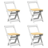 5 Piece Butterfly Dining Set Corona Foldable Pinewood