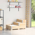 3-Tier Raised Bed 120X80 Cm Solid Wood Pine