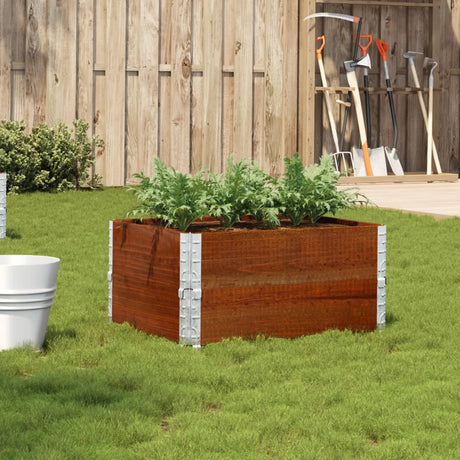 Garden Planter Brown 120X80 Cm Solid Wood Pine