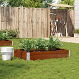 Garden Planter Brown 120X80 Cm Solid Wood Pine