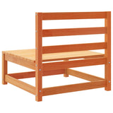 6 Piece Garden Sofa Set Solid Wood Pine
