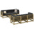 7 Piece Garden Sofa Set Solid Wood Pine