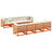 9 Piece Garden Sofa Set With Cushions Solid Wood Pine