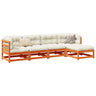5 Piece Garden Sofa Set Impregnated Wood Pine