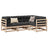4 Piece Garden Sofa Set Solid Wood Pine