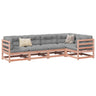 5 Piece Garden Sofa Set Solid Wood Pine