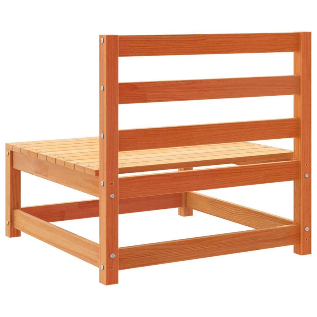 11 Piece Garden Sofa Set Solid Wood Pine