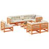 9 Piece Garden Sofa Set Impregnated Wood Pine
