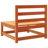 7 Piece Garden Sofa Set Solid Wood Pine