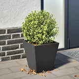Garden Planters Anthracite 2 Pcs Steel