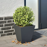 Garden Planters Anthracite 2 Pcs Steel