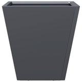 Garden Planters Anthracite 2 Pcs Steel